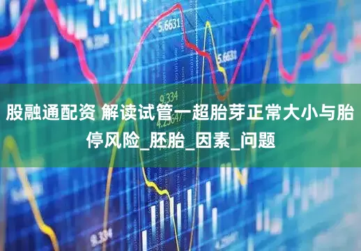 股融通配资 解读试管一超胎芽正常大小与胎停风险_胚胎_因素_问题